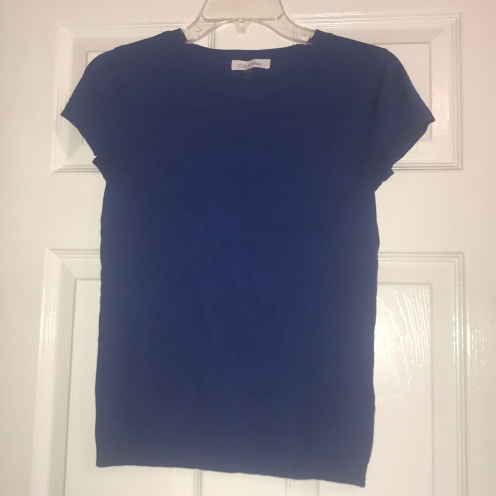 Blue Calvin Klein blouse